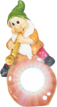 Solar-Dekoration  ZWERG 12x11x22 cm