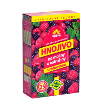 ORGAMIN f�r Himbeeren und Brombeeren 1 kg mit Horn