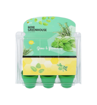 Mini-Gew�chshaus - KR�UTERGARTEN