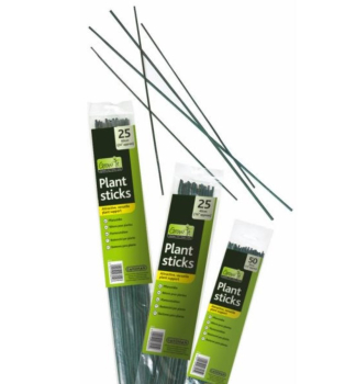 Bambus-Sttzstab fr Pflanzen, grn, 60 cm, 25 Stck in einer Packung
