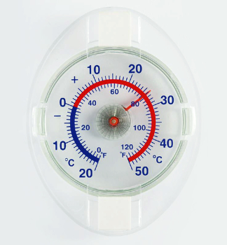 Fensterthermometer fr den Auenbereich