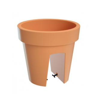 Blumentopf LOFLY GEL�NDER Terrakotta 24,5 cm